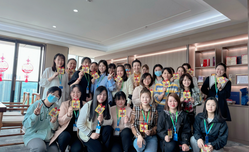 三八節公司祝仙女們節日快樂
